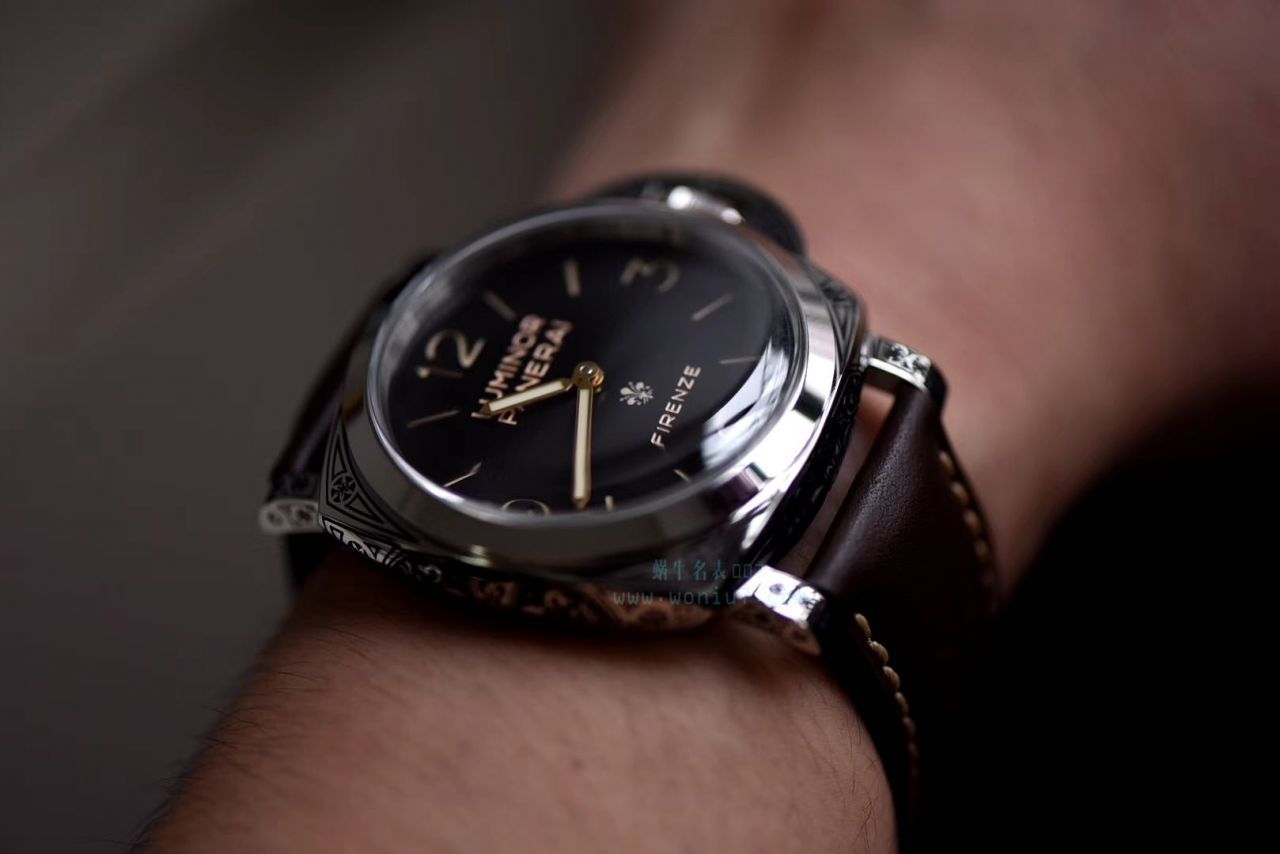 【视频评测V9厂Panerai复刻高仿手表】沛纳海LUMINOR系列 PAM00972 Firenze腕表 / V9PAM00972