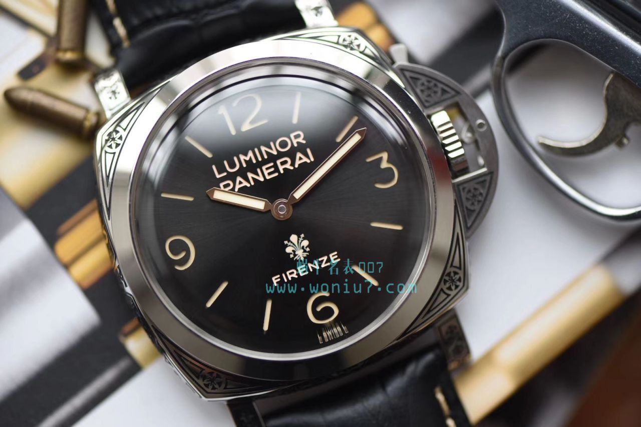 【视频评测V9厂Panerai复刻高仿手表】沛纳海LUMINOR系列 PAM00972 Firenze腕表 / V9PAM00972