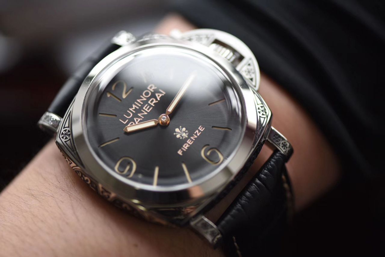 【视频评测V9厂Panerai复刻高仿手表】沛纳海LUMINOR系列 PAM00972 Firenze腕表 / V9PAM00972