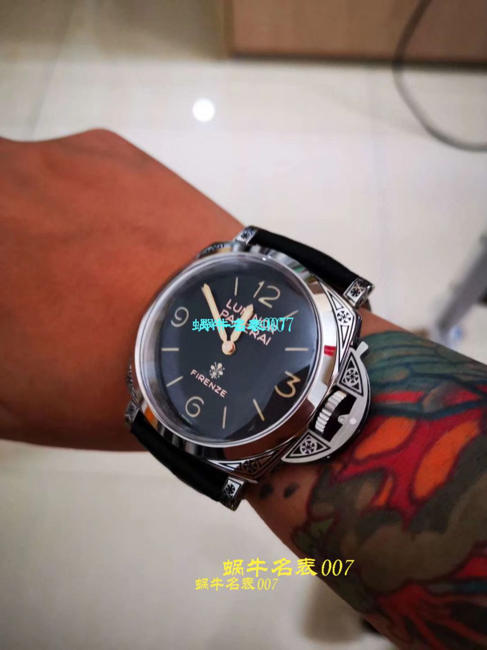 【视频评测V9厂Panerai复刻高仿手表】沛纳海LUMINOR系列 PAM00972 Firenze腕表 / V9PAM00972