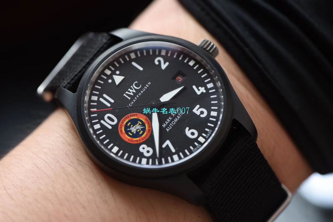 【M+万国复刻手表】IWC萬 國 IW32409 TOPGUN SFTI海軍空戰部隊飛行員特別紀念腕錶 / M379