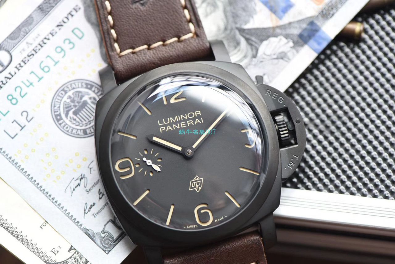 【XF厂沛纳海复刻手表】Panerai沛纳海特别版腕表系列PAM00617腕表 