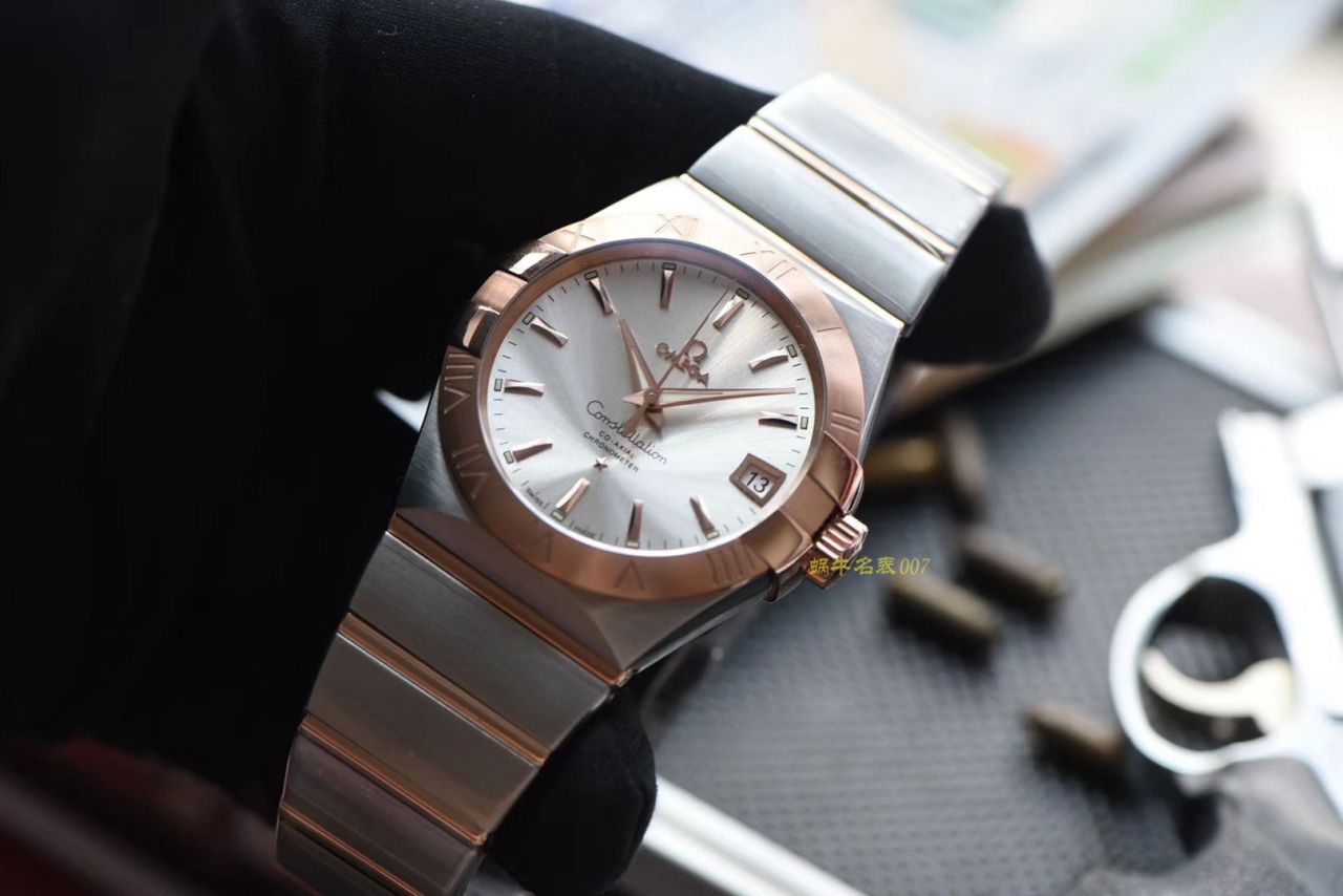 【VS厂顶级复刻手表】OMEGA欧米茄星座系列123.20.38.21.02.001腕表 