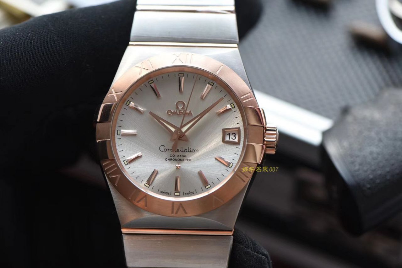 【VS厂顶级复刻手表】OMEGA欧米茄星座系列123.20.38.21.02.001腕表 