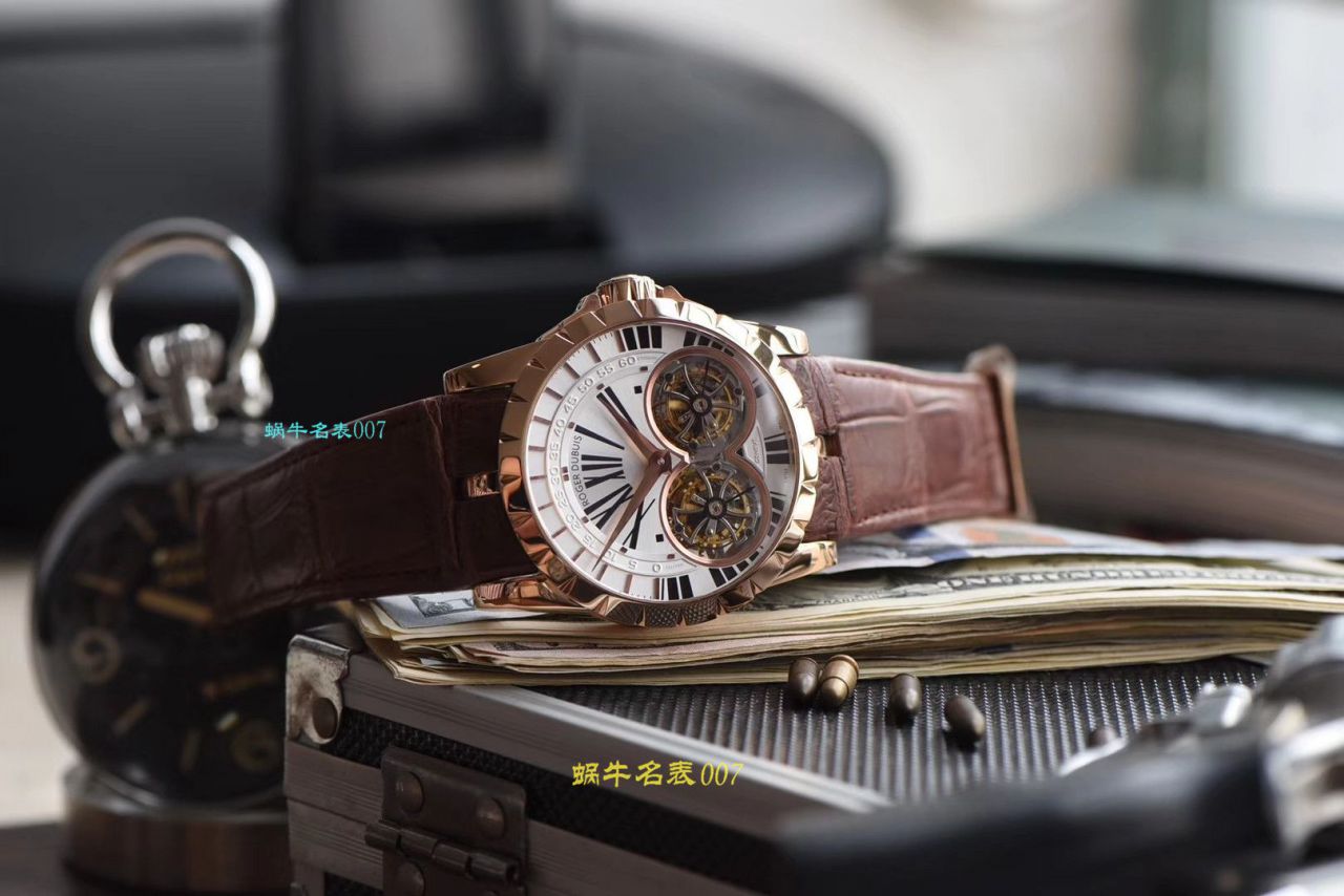 【JB厂罗杰杜彼复刻双飞行陀飞轮手表】Roger Dubuis罗杰杜彼EXCALIBUR（王者系列）系列RDDBEX0249腕表 