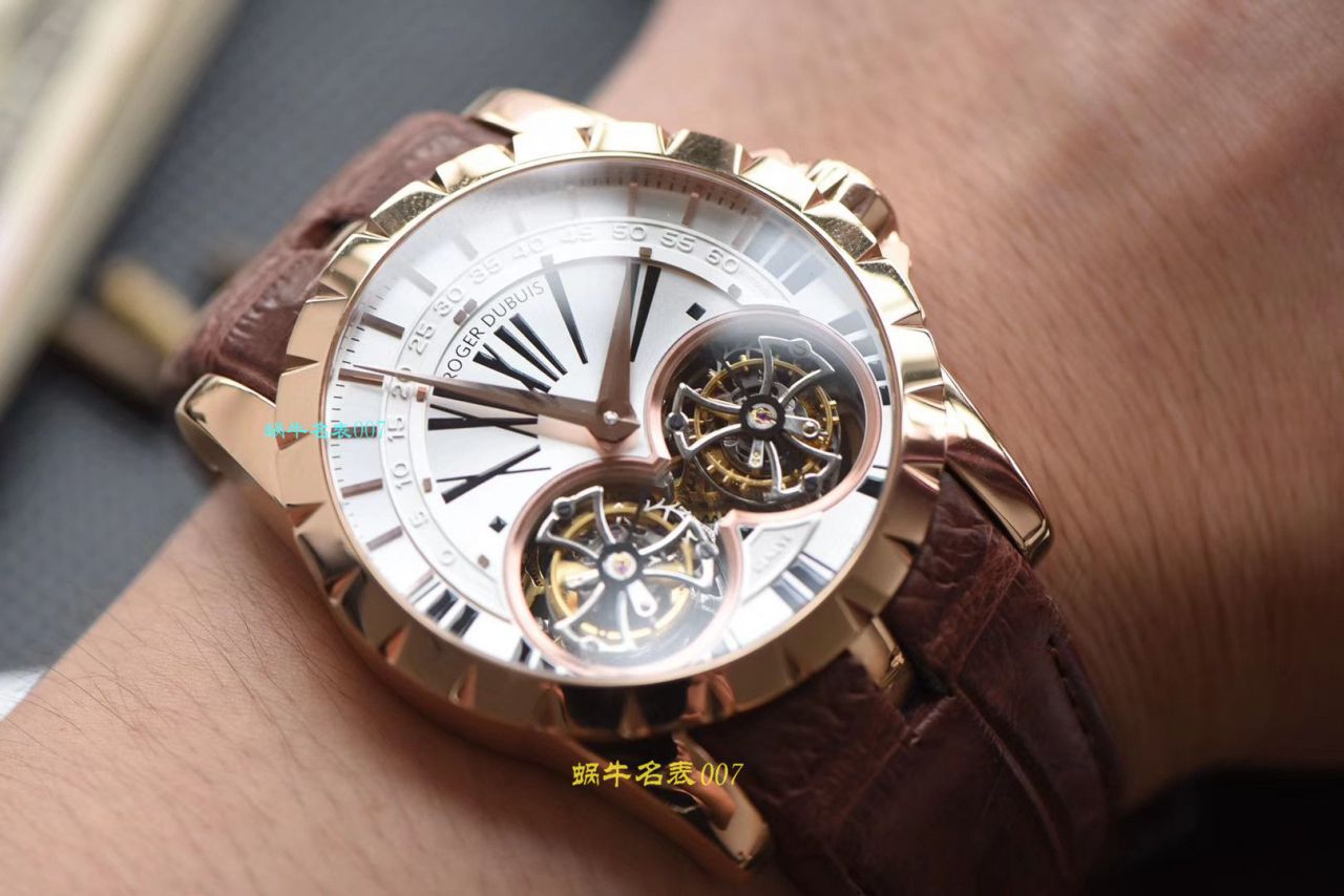 【JB厂罗杰杜彼复刻双飞行陀飞轮手表】Roger Dubuis罗杰杜彼EXCALIBUR（王者系列）系列RDDBEX0249腕表 