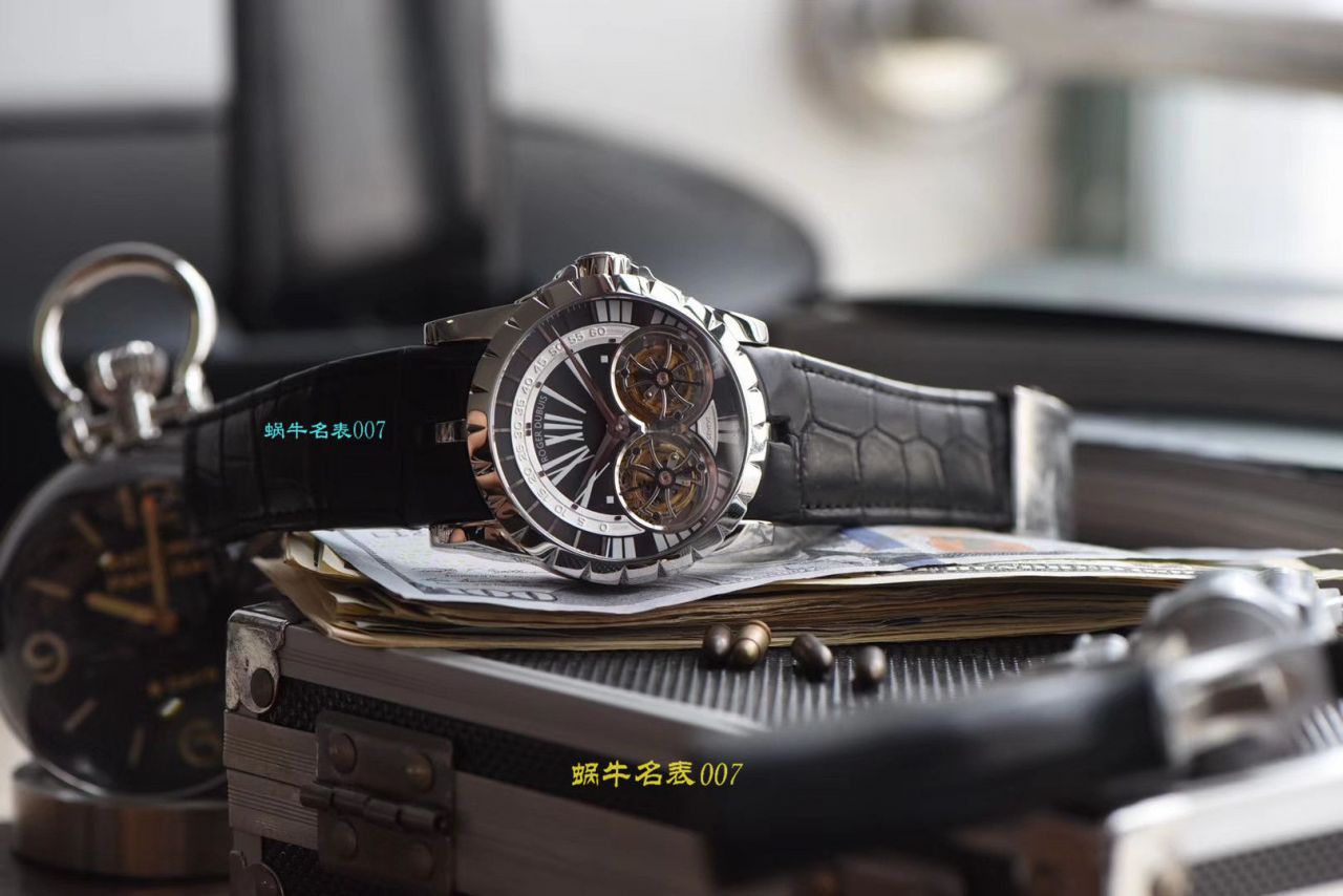 【JB厂罗杰杜彼复刻双飞行陀飞轮手表】Roger Dubuis罗杰杜彼EXCALIBUR（王者系列）系列RDDBEX0249腕表 