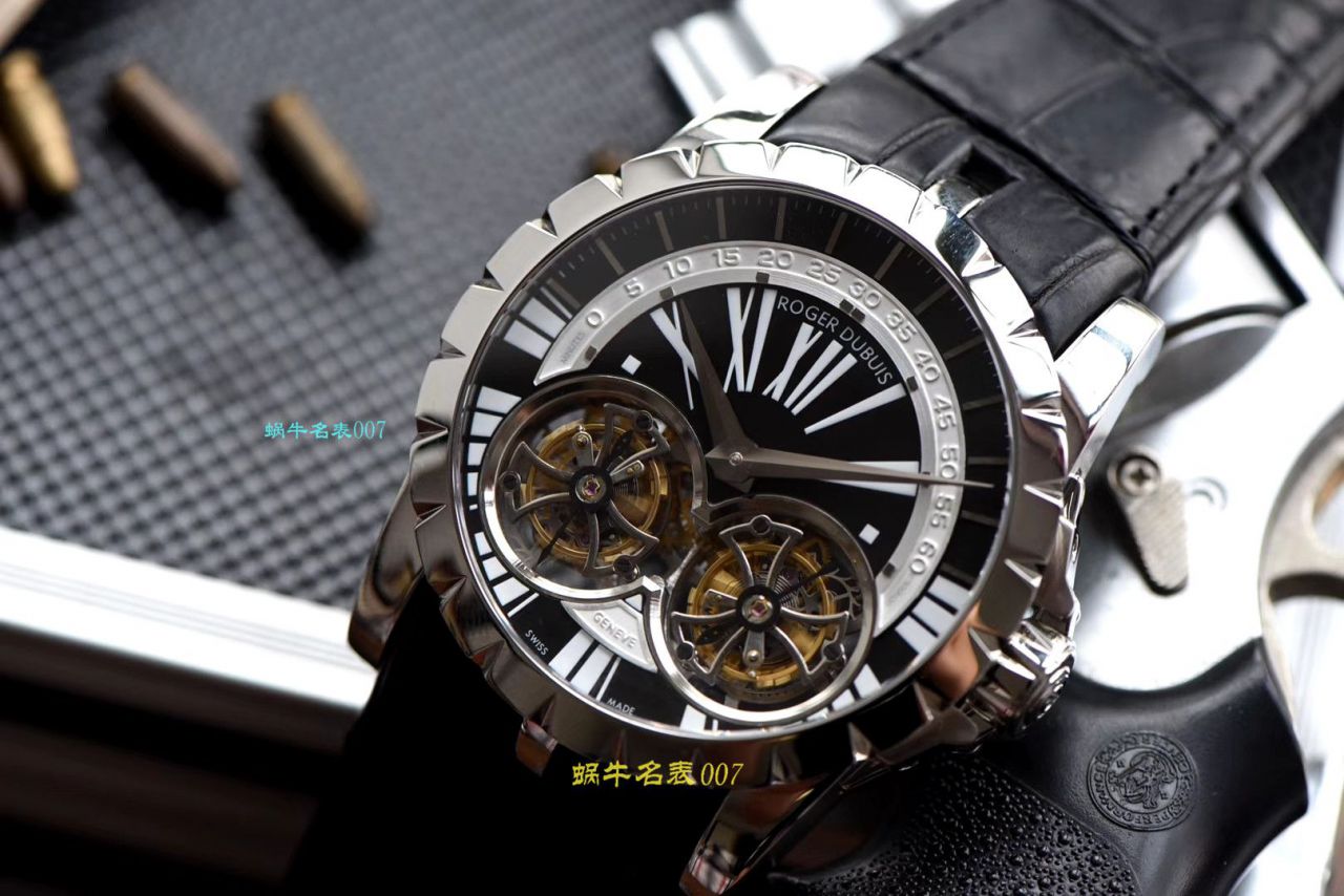 【JB厂罗杰杜彼复刻双飞行陀飞轮手表】Roger Dubuis罗杰杜彼EXCALIBUR（王者系列）系列RDDBEX0249腕表 