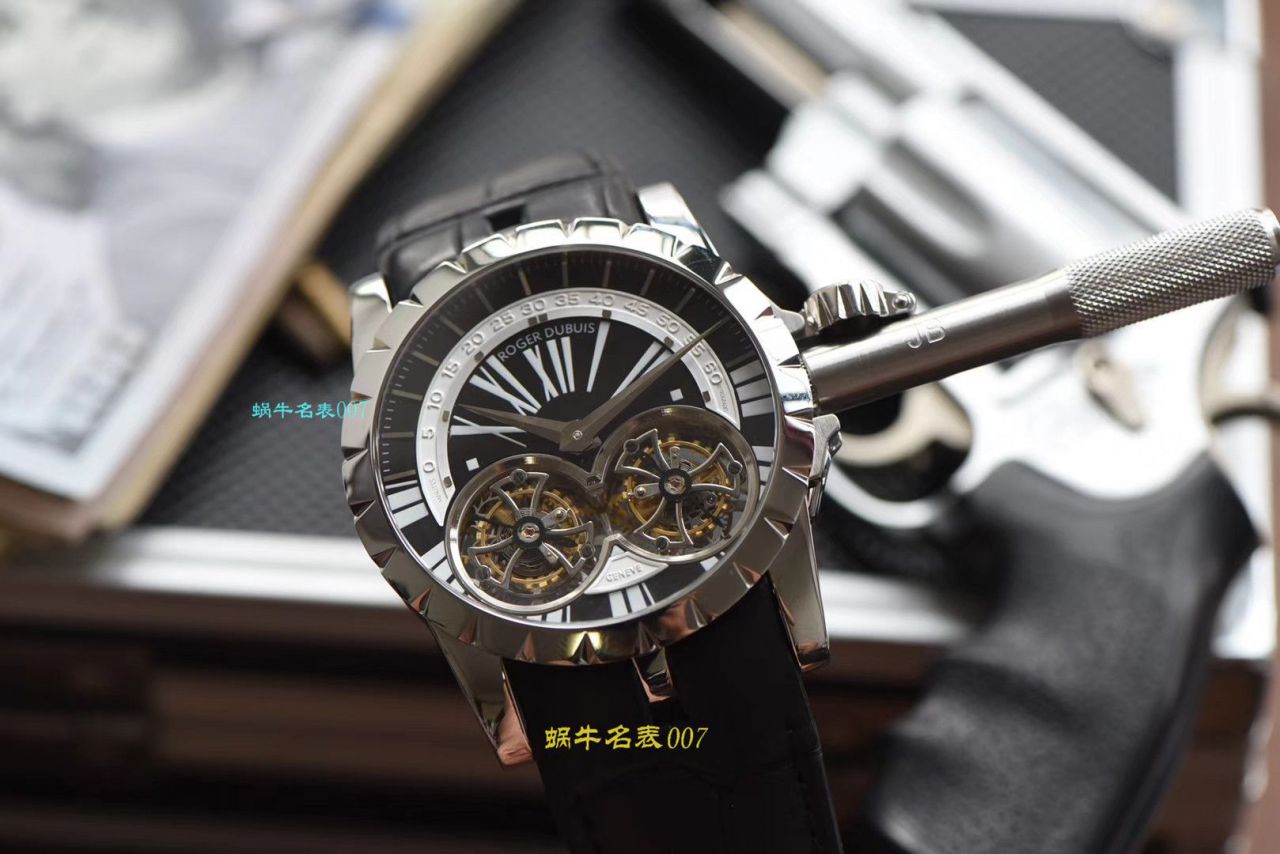 【JB厂罗杰杜彼复刻双飞行陀飞轮手表】Roger Dubuis罗杰杜彼EXCALIBUR（王者系列）系列RDDBEX0249腕表 / LJ031