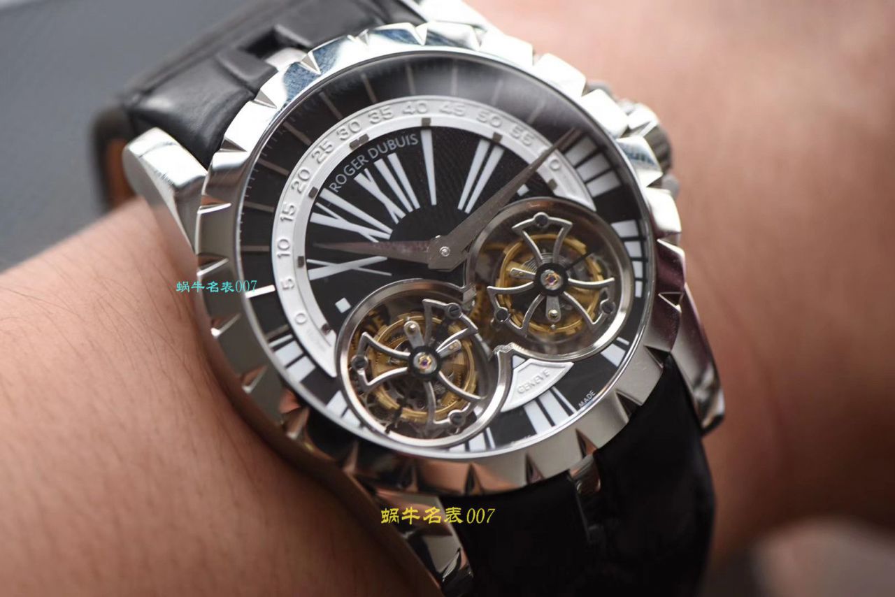 【JB厂罗杰杜彼复刻双飞行陀飞轮手表】Roger Dubuis罗杰杜彼EXCALIBUR（王者系列）系列RDDBEX0249腕表 