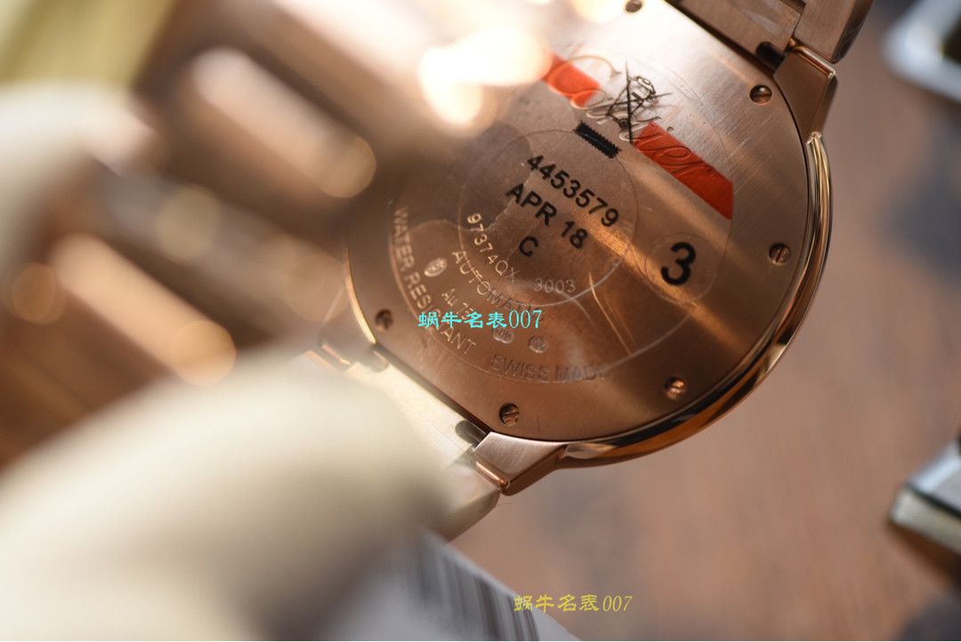 视频评测V6厂卡地亚蓝气球复刻手表各个尺寸 