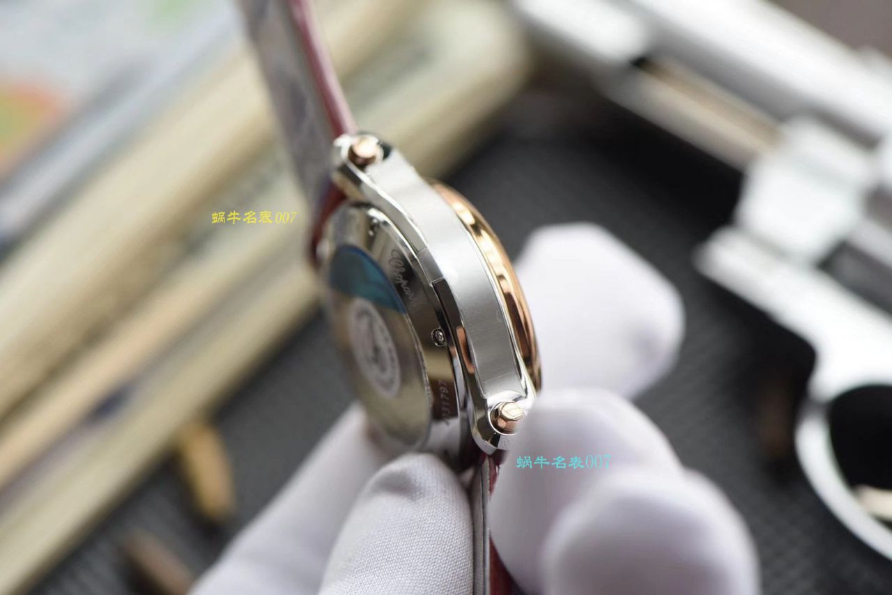 【NR厂萧邦复刻高仿手表小号30毫米】萧邦HAPPY DIAMONDS系列278573-6001女装腕表 / XB032