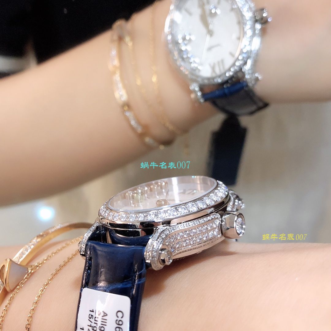 【NR厂萧邦复刻高仿女士手表】萧邦HAPPY DIAMONDS系列275362-1002腕表 / XB026