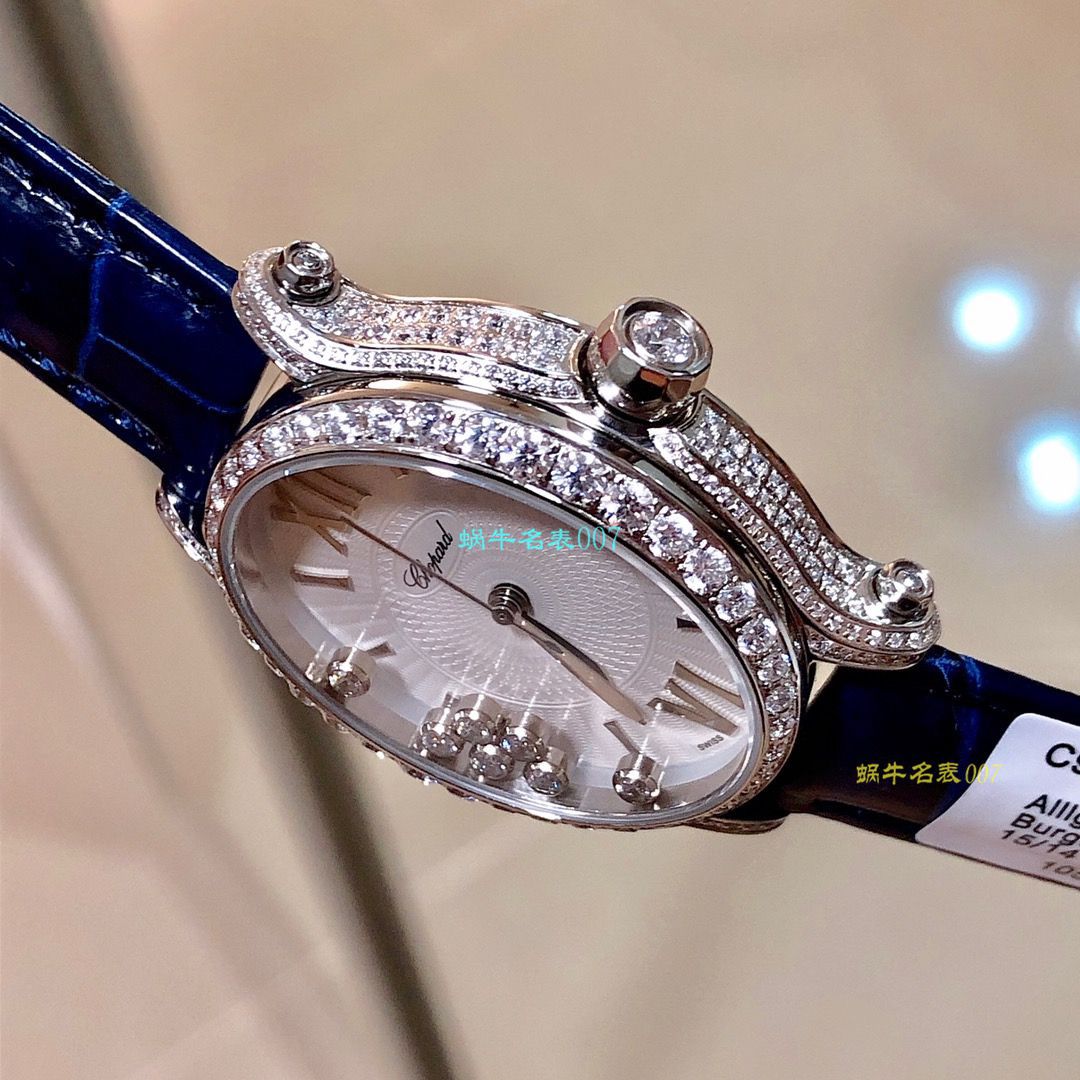 【萧邦顶级高仿表价格吧】萧邦HAPPY DIAMONDS系列275362-5003腕表 / XB023