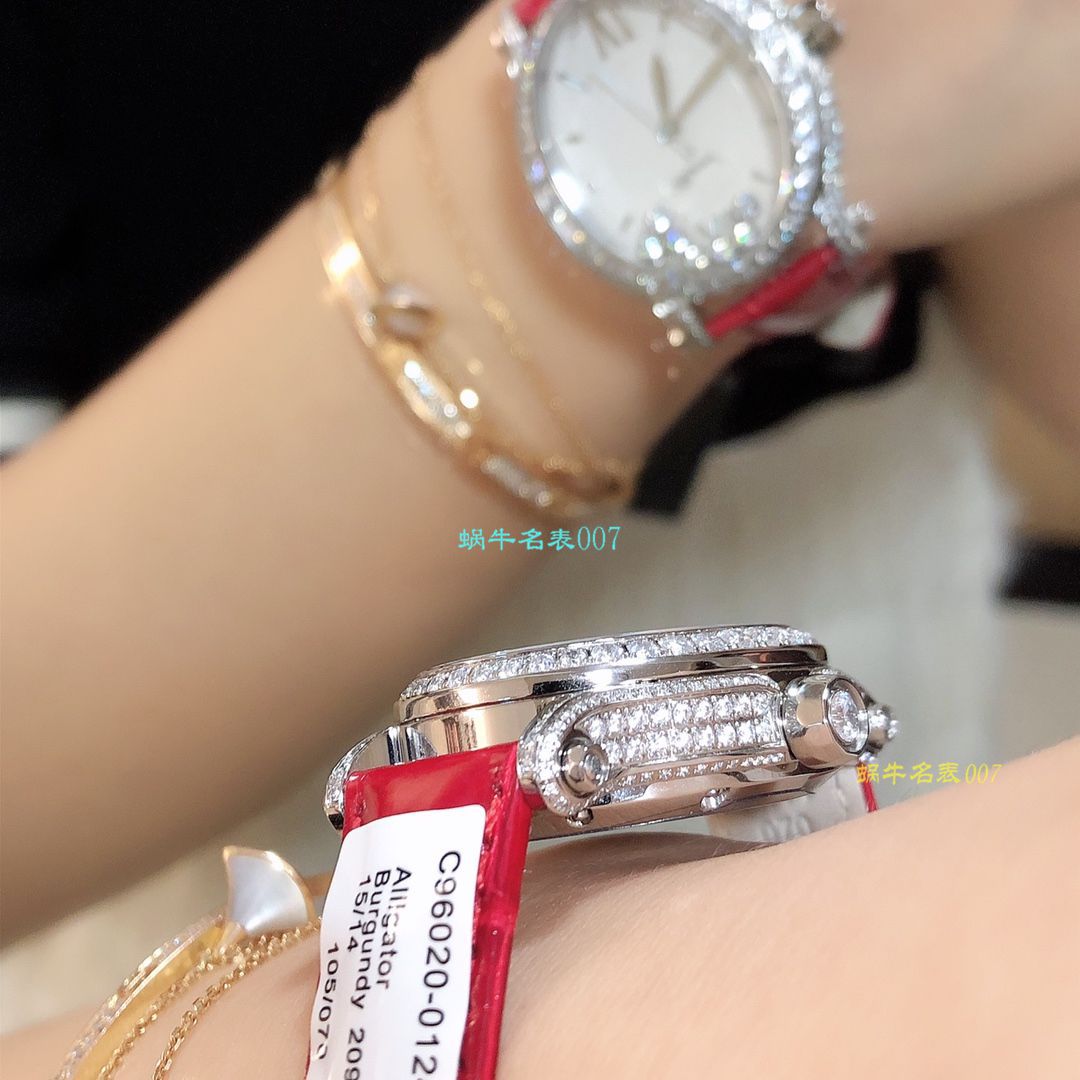 【萧邦顶级高仿表价格吧】萧邦HAPPY DIAMONDS系列275362-5003腕表 / XB023