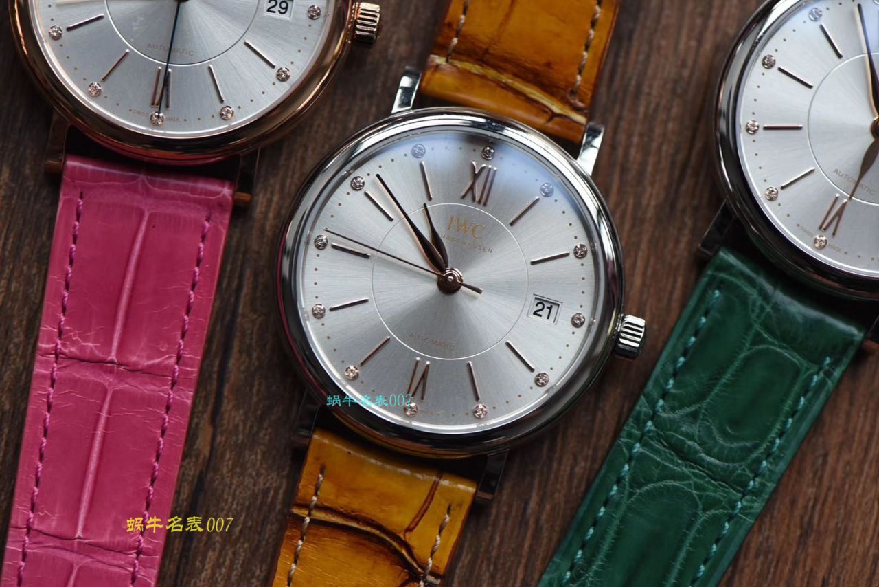 【M+厂顶级复刻高仿手表】IWC万国表柏涛菲诺系列IW458116、IW458101女士腕表 / WG373