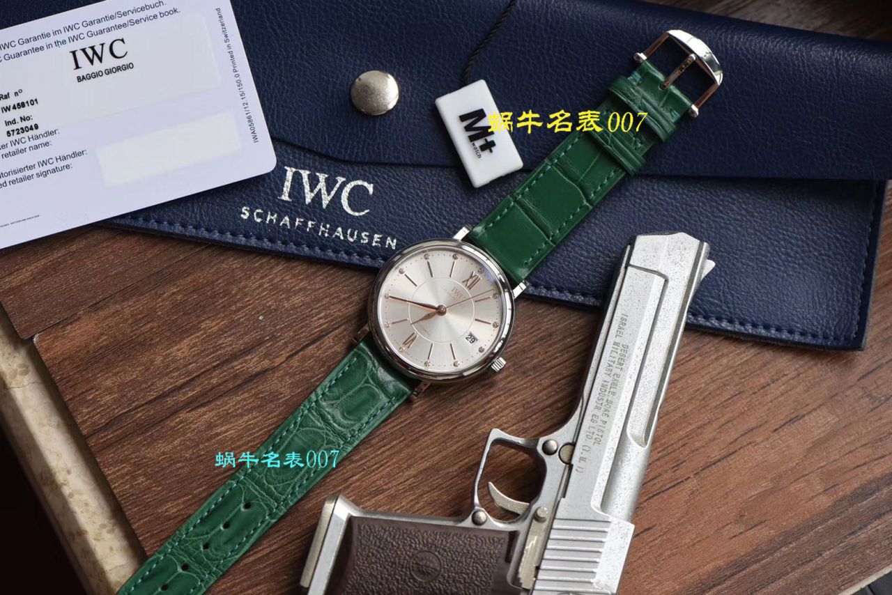 【M+厂顶级复刻高仿手表】IWC万国表柏涛菲诺系列IW458116、IW458101女士腕表 / WG373