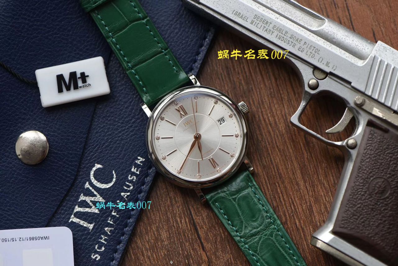 【M+厂顶级复刻手表】IWC万国表柏涛菲诺系列IW458116、IW458101女士腕表 