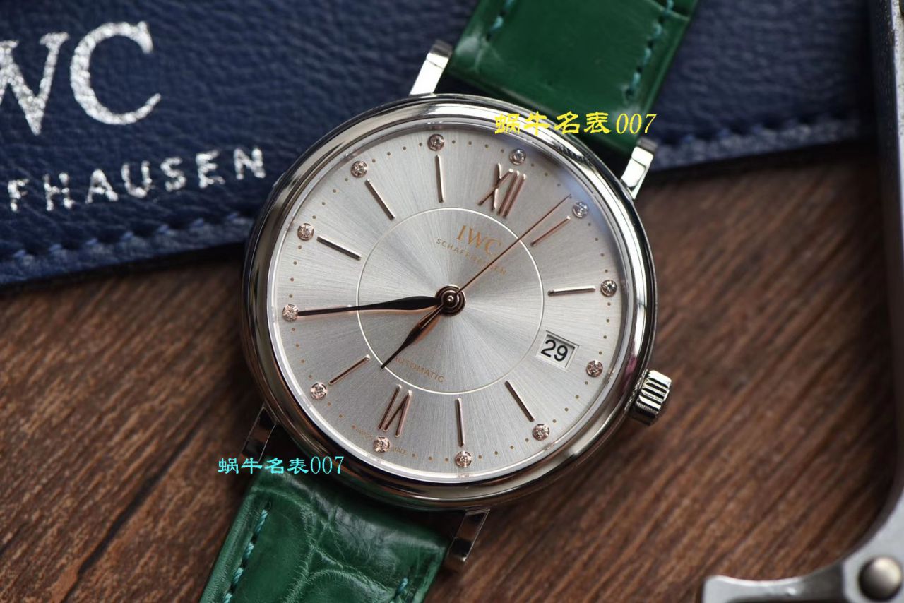 【M+厂顶级复刻高仿手表】IWC万国表柏涛菲诺系列IW458116、IW458101女士腕表 / WG373