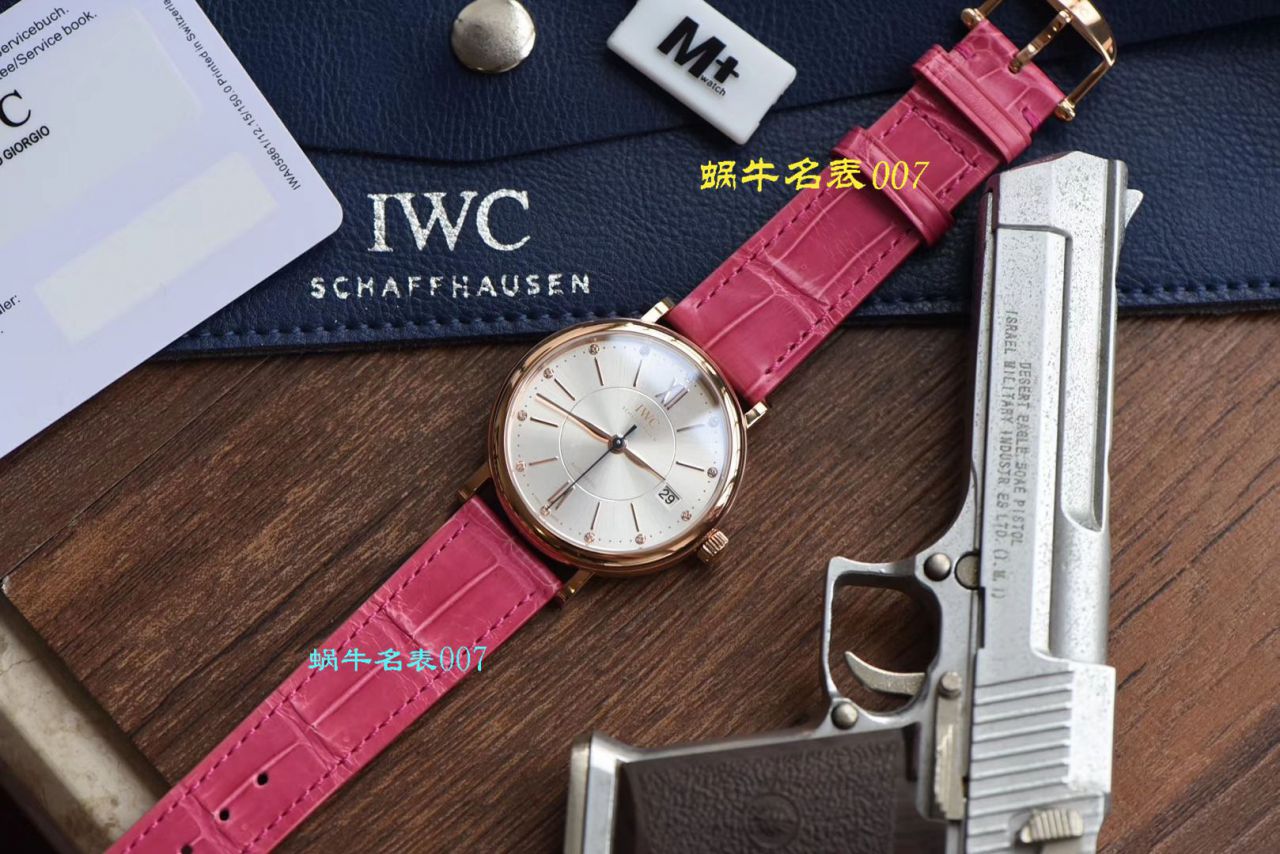 【M+厂顶级复刻高仿手表】IWC万国表柏涛菲诺系列IW458116、IW458101女士腕表 / WG373