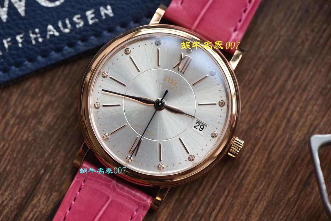 【M+厂顶级复刻高仿手表】IWC万国表柏涛菲诺系列IW458116、IW458101女士腕表 / WG373