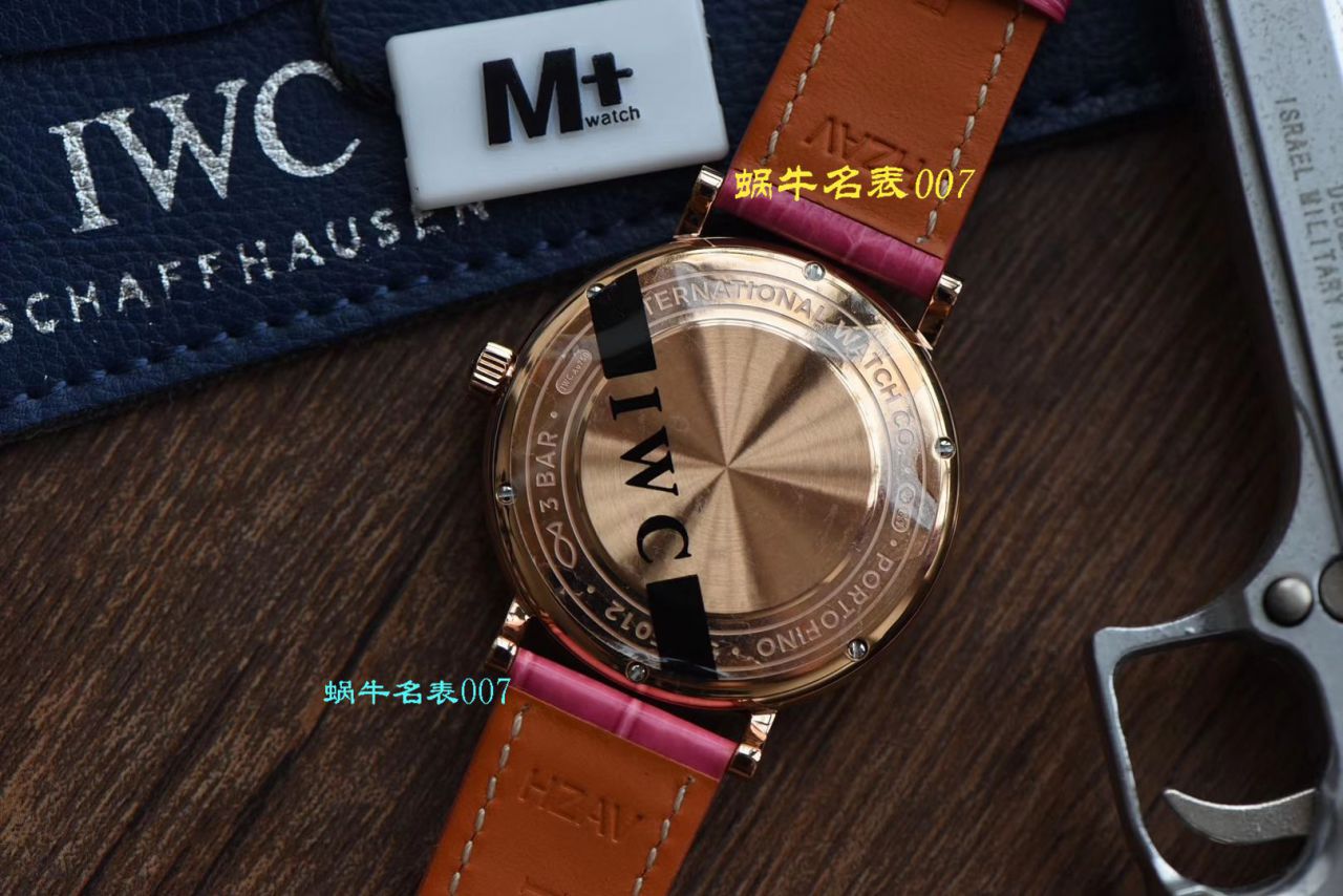 【M+厂顶级复刻手表】IWC万国表柏涛菲诺系列IW458116、IW458101女士腕表 