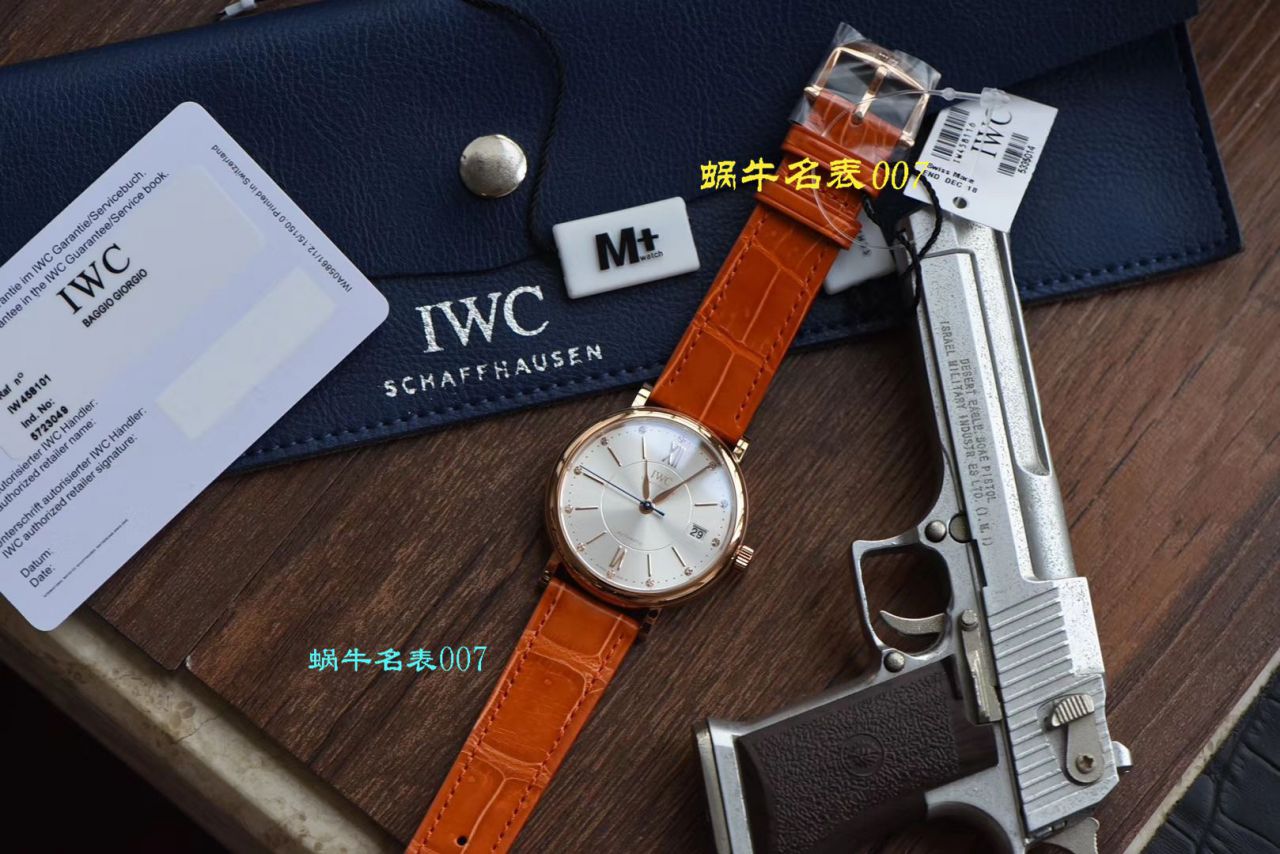 【M+厂顶级复刻手表】IWC万国表柏涛菲诺系列IW458116、IW458101女士腕表 