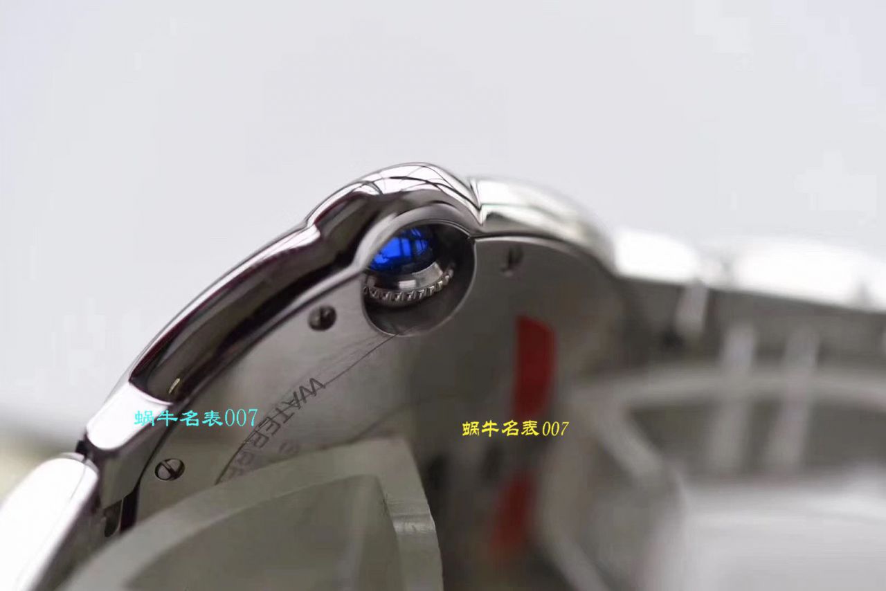 【顶级复刻表最好的商家V6厂最新升级版】卡地亚蓝气球高仿W6920084女士33毫米腕表 / K218