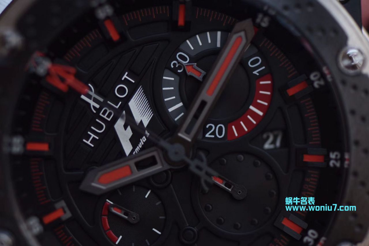 【视频评测V6厂宇舶仿表】Hublot  King Power F1 Zirconium 703.ZM.1123.NR限量版腕表 / YB071