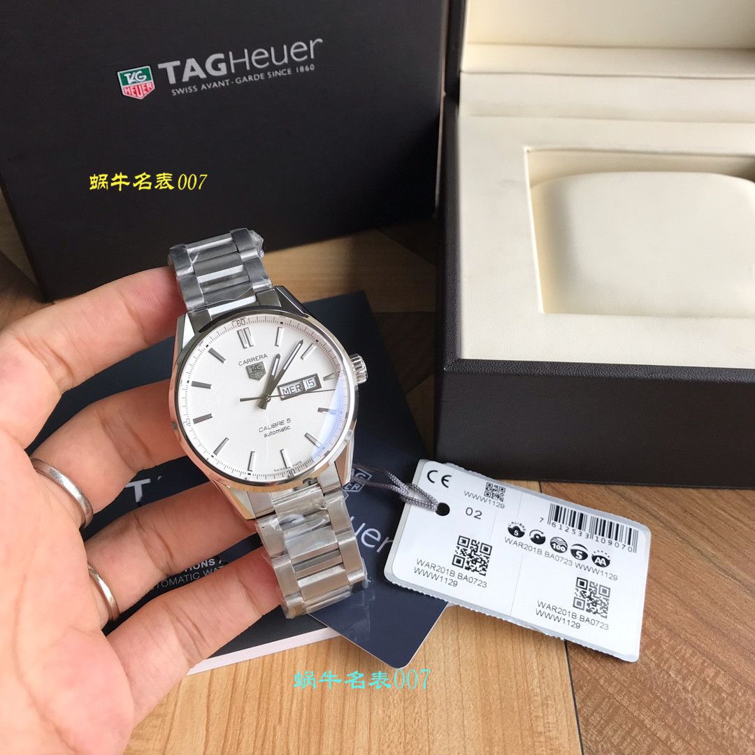 【渠道原单】Tag Heuer泰格豪雅卡莱拉系列WAR201B.BA0723腕表 