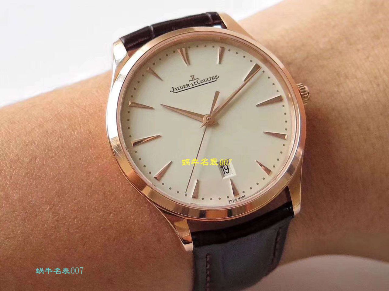 ZF厂超薄臻品【极简主义 超薄设计】复刻手表厂家积家Jaeger-LeCoultre MASTER ULTRA THIN超薄大师系列腕表系列 / JJ138