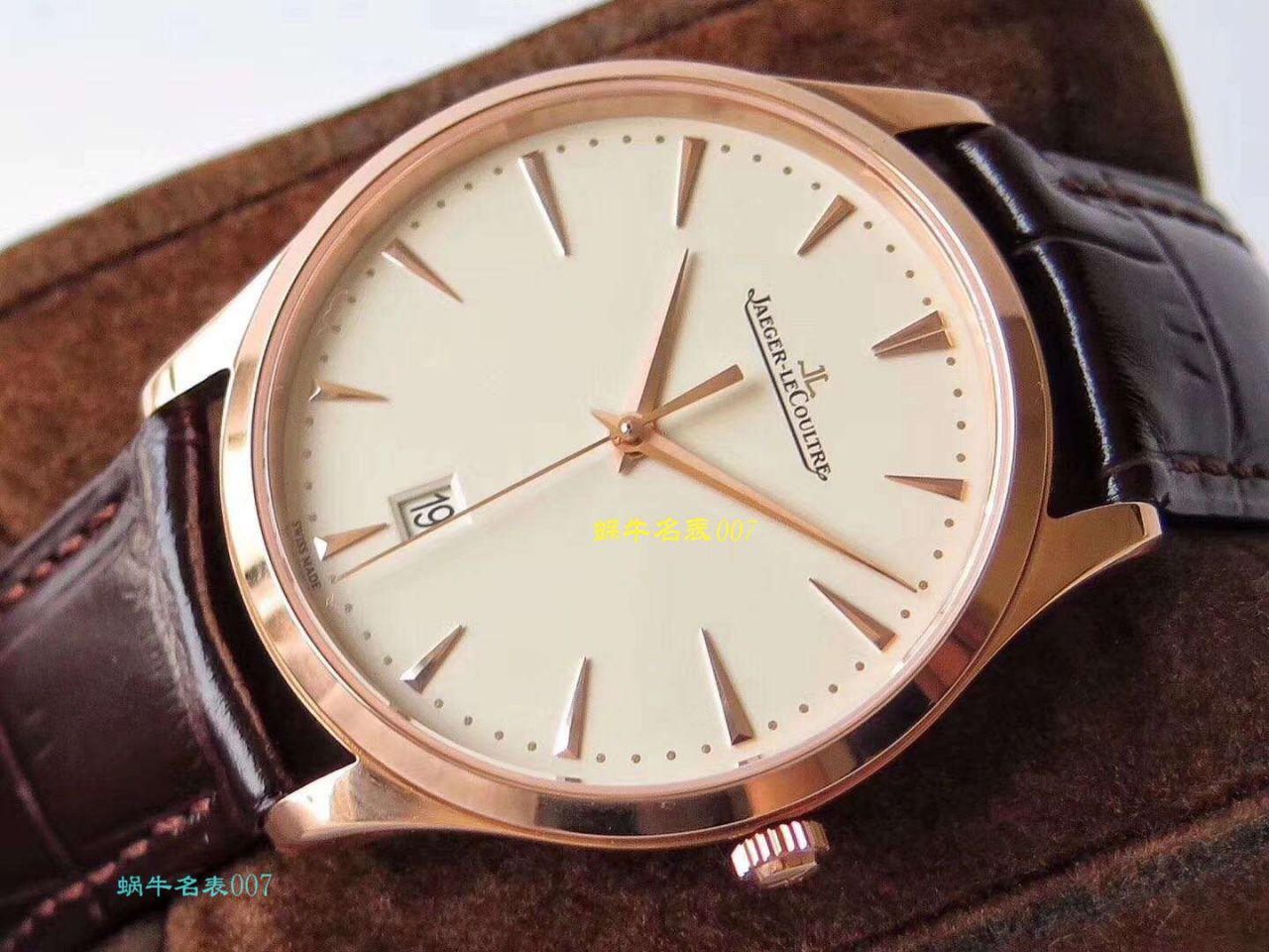 ZF厂超薄臻品【极简主义 超薄设计】复刻高仿手表厂家积家Jaeger-LeCoultre MASTER ULTRA THIN超薄大师系列腕表系列 / JJ138