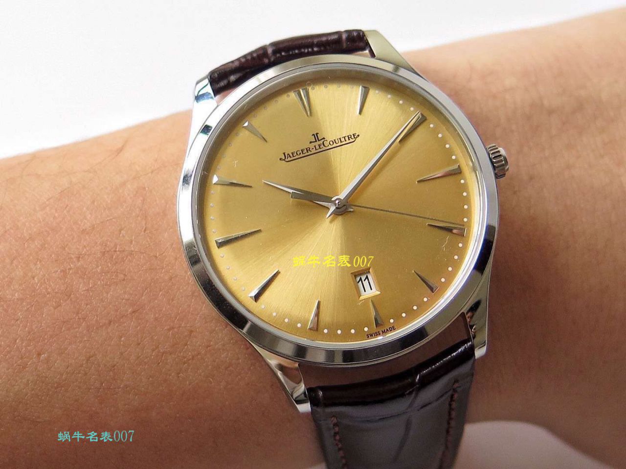 ZF厂超薄臻品【极简主义 超薄设计】复刻手表厂家积家Jaeger-LeCoultre MASTER ULTRA THIN超薄大师系列腕表系列 / JJ138