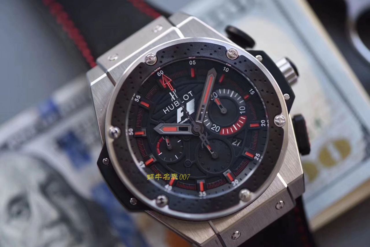 【视频评测V6厂宇舶仿表】Hublot  King Power F1 Zirconium 703.ZM.1123.NR限量版腕表 / YB071