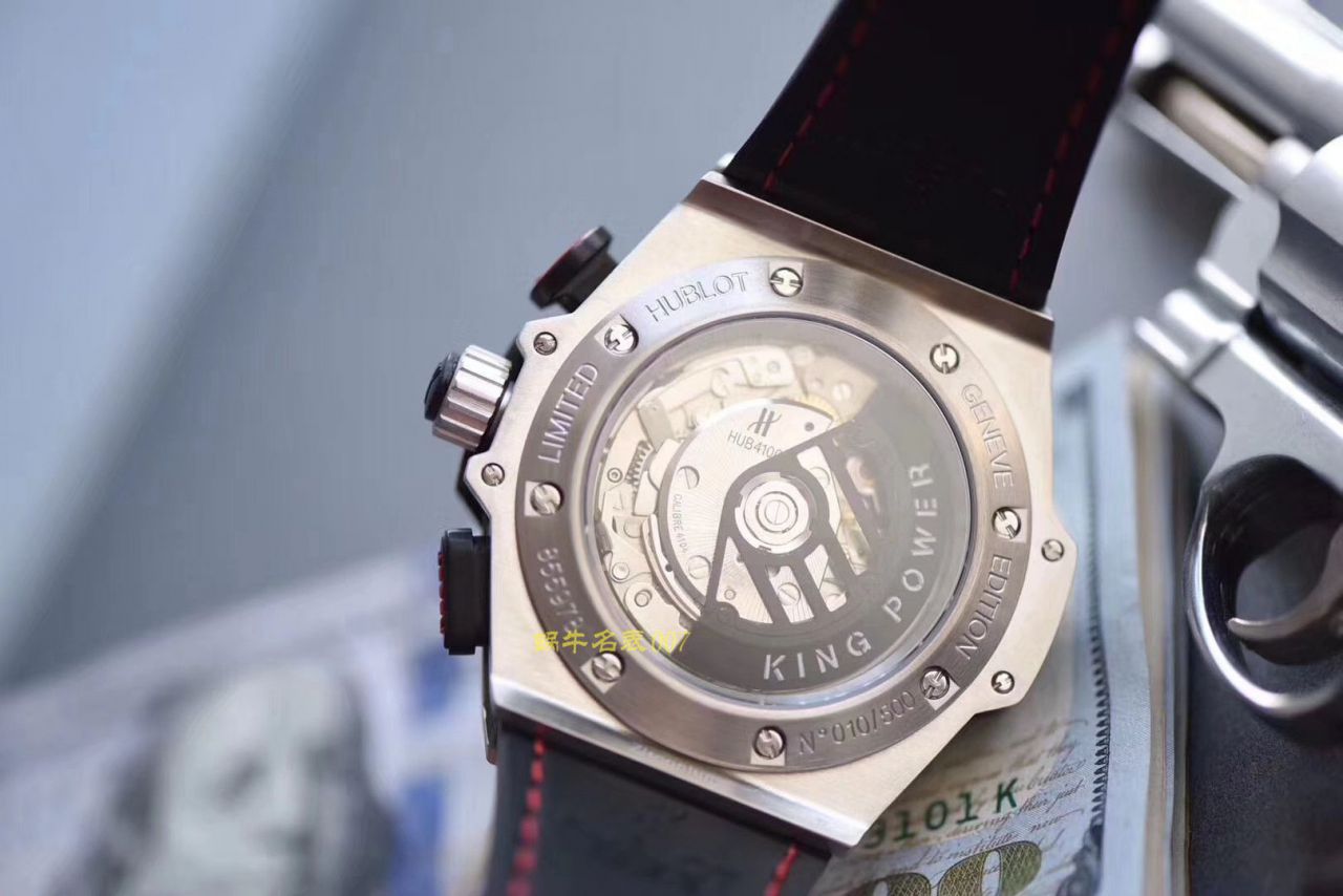 【视频评测V6厂宇舶仿表】Hublot  King Power F1 Zirconium 703.ZM.1123.NR限量版腕表 / YB071