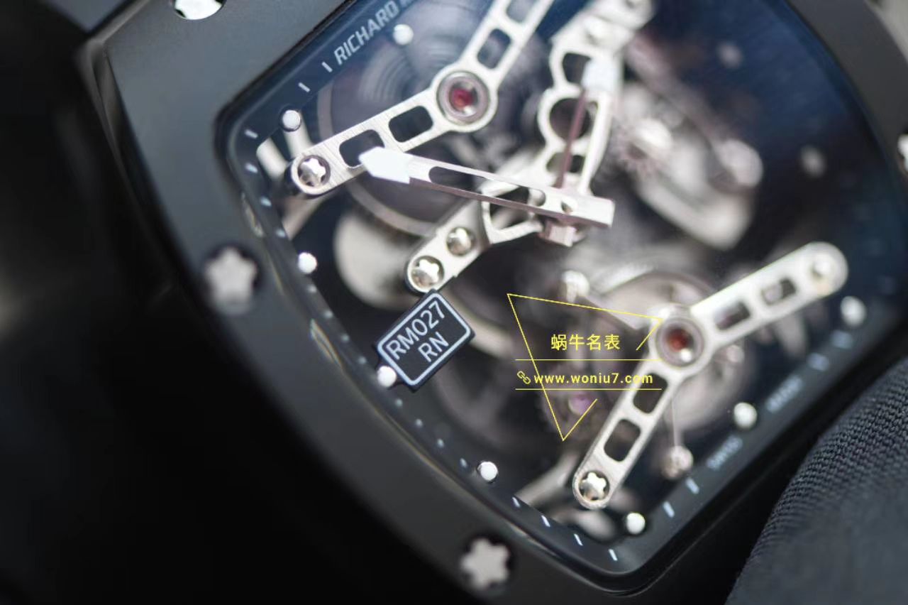 RICHARD MILLE(理查德米勒)顶级复刻高仿里查德米尔男士系列RM 027 TOURBILLON RAFAEL NADAL腕表 / RM 027