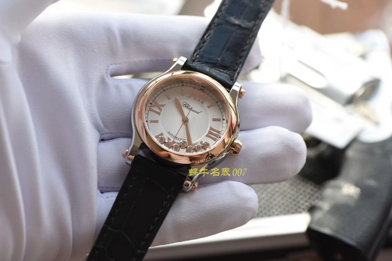 【YF厂Chopard复刻表】萧邦HAPPY DIAMONDS系列278559-6008女腕表 / XB038