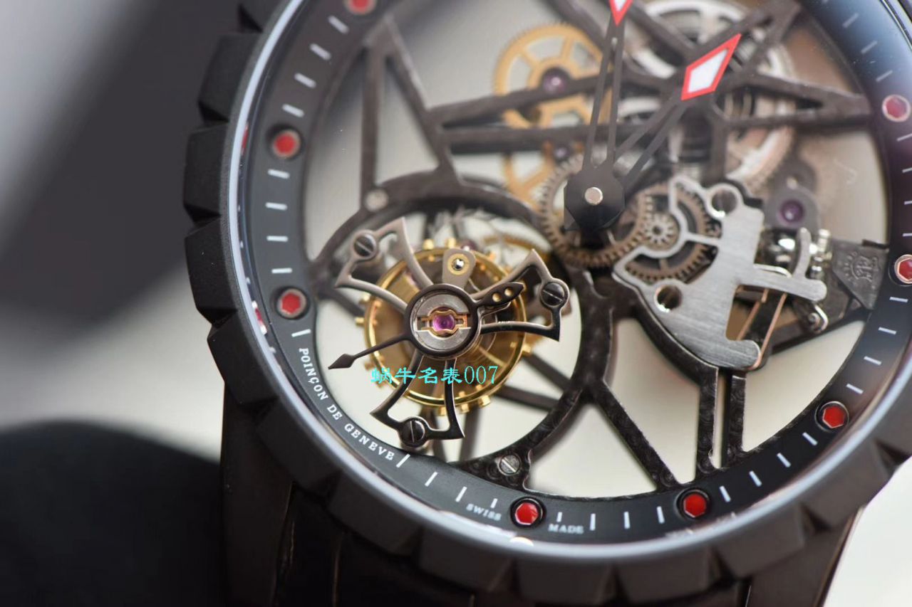 【BBR厂Roger Dubuis复刻表】罗杰杜彼EXCALIBUR（王者系列）系列陀飞轮腕表 / LJ032