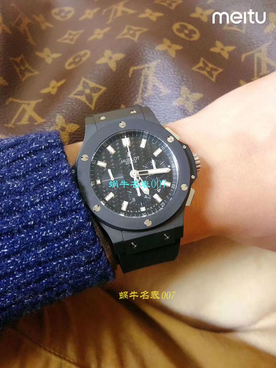 宇舶系列301.CI.1770.RX腕表【HBB-V6厂成名作、一比一高仿宇舶系列ALLBLACK全陶瓷爆款】 / YBBF022.1MM