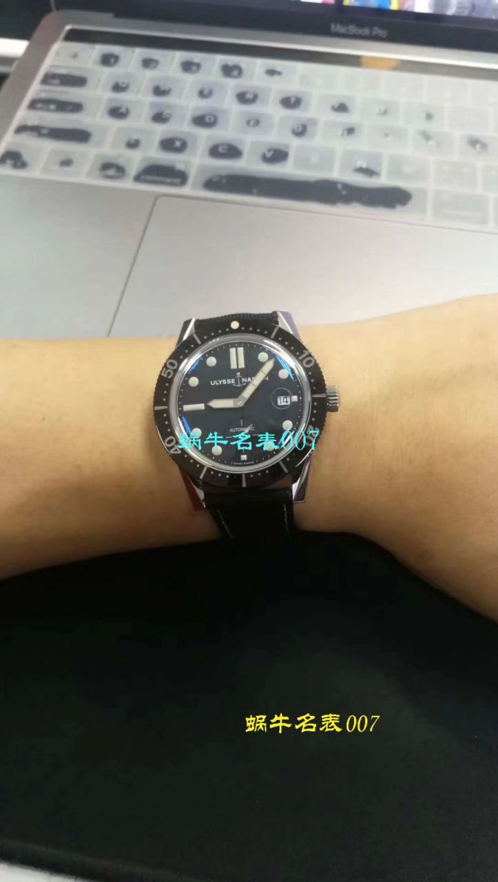 【视频评测神器：一比一完美高仿手表】雅典表Ulysse Nardin Diver潜水表系列Le Locle 勒洛克潜水腕表3203-950 / YD012