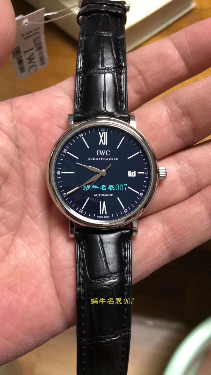 IWC万国表柏涛菲诺系列IW356501腕表【专柜原单】渠道出口订单！原封！缺个经销商印章就是正品！ / WG195