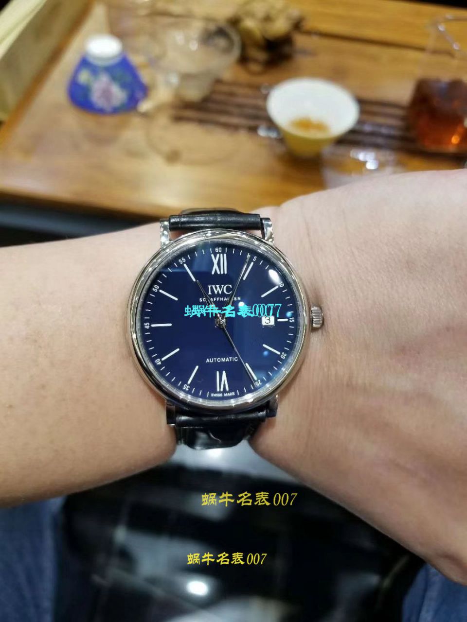 IWC万国表柏涛菲诺系列IW356501腕表【专柜原单】渠道出口订单！原封！缺个经销商印章就是正品！ 