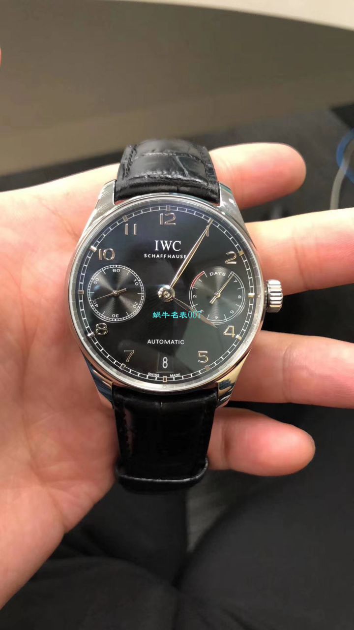 视频评测IWC万国表葡萄牙系列IW500710腕表【ZF一比一高精仿万国葡七手表】万国葡七V5最高版本新品 / WG316KL