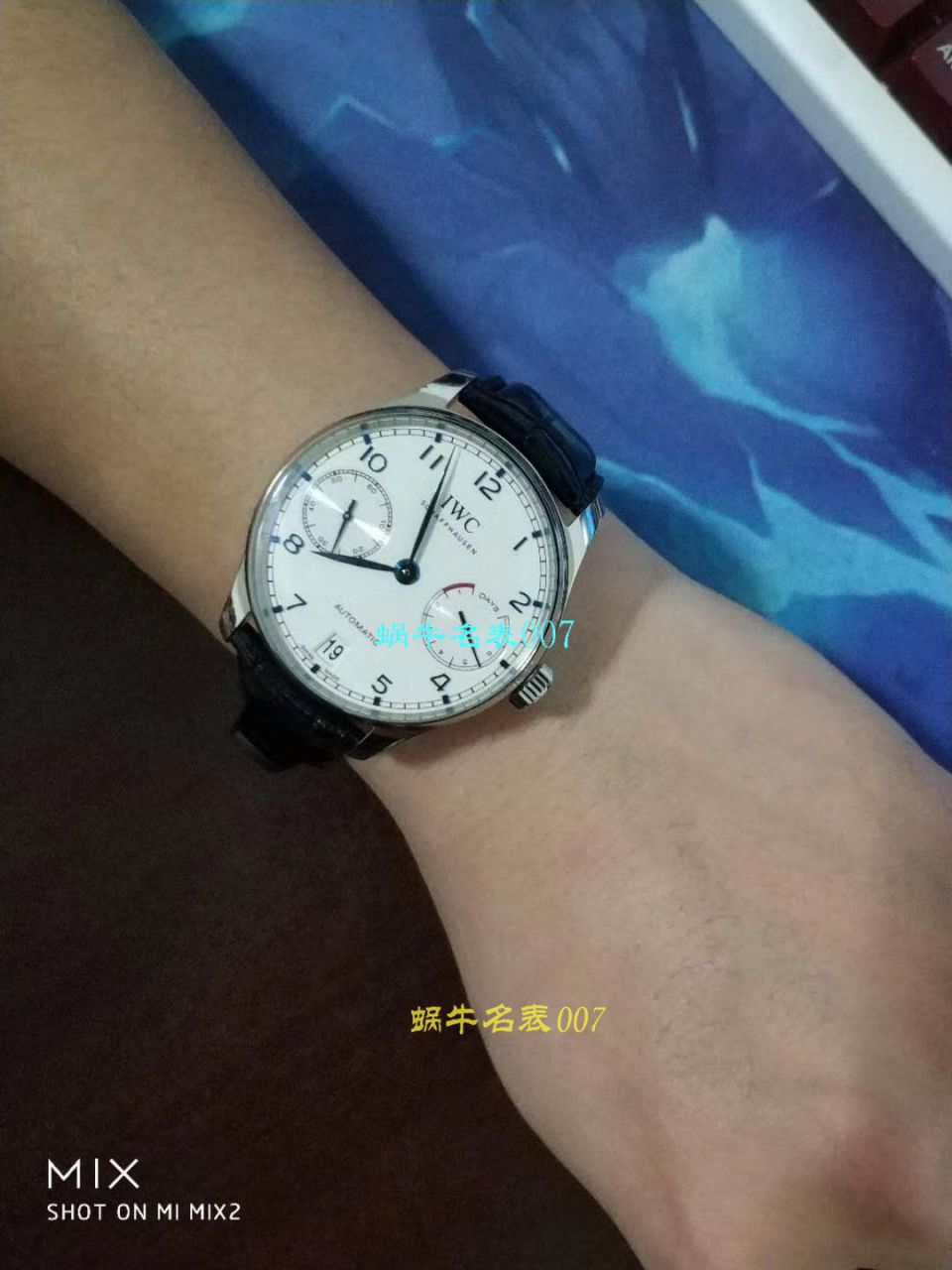 【ZF厂超A1:1高精仿手表】IW500114万国葡七V5版！同步专柜新葡七《万国七日链》 / WG255