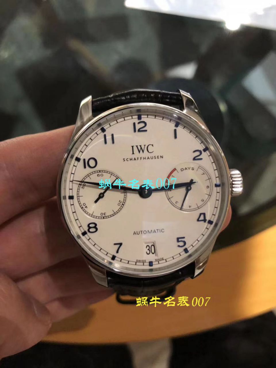 IWC万国表葡萄牙系列IW500705腕表(新款葡7)【ZF厂超A高仿万国葡七手表V5版本】 / WG256KH