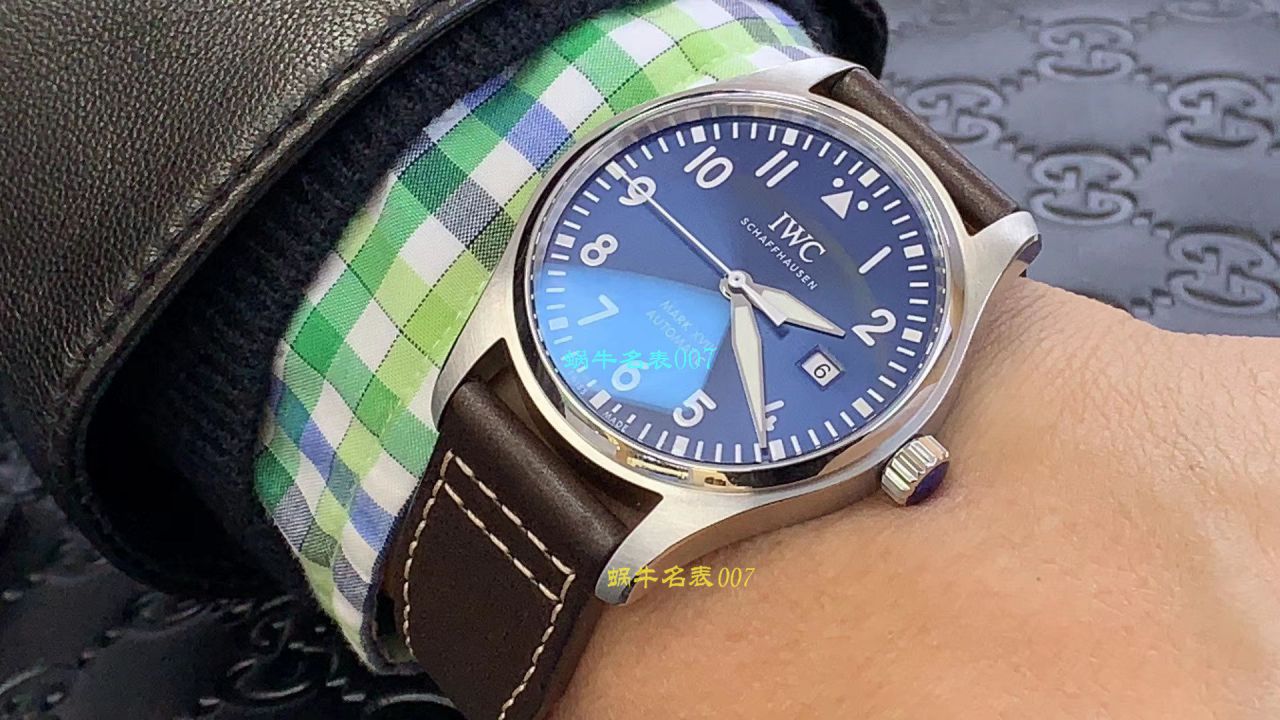 IWC万国表飞行员马克十八系列IW327002腕表【V7一比一超A精仿手表】 