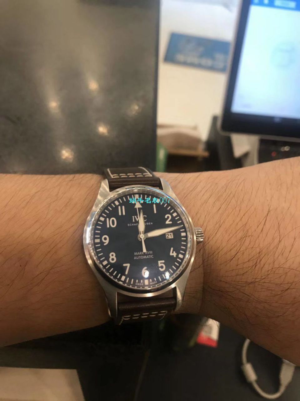 IWC万国表飞行员马克十八系列IW327001腕表【V7一比一复刻高仿手表】 / WG191