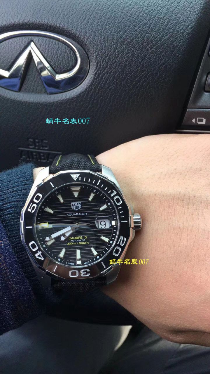 【视频评测原单牛货】泰格豪雅竞潜系列WAY201B.BA0927腕表，WAY201A.BA0927双面 / TG053MM