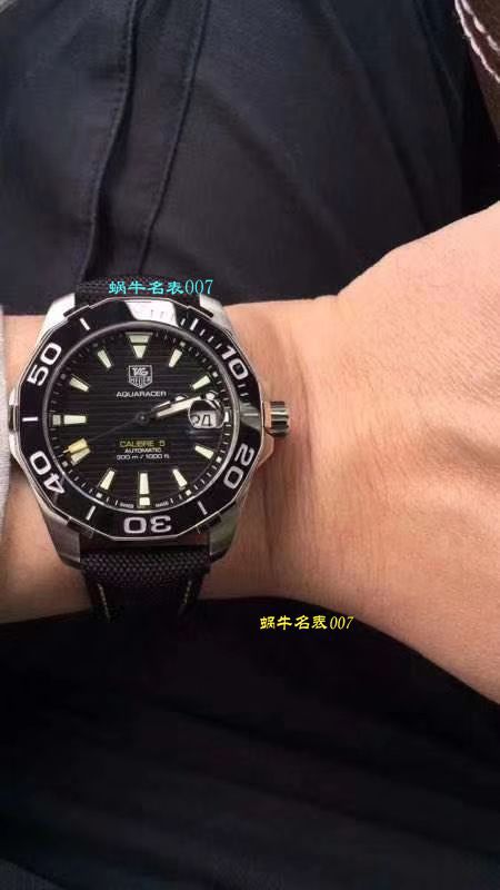 【视频评测原单牛货】泰格豪雅竞潜系列WAY201B.BA0927腕表，WAY201A.BA0927双面 / TG053MM