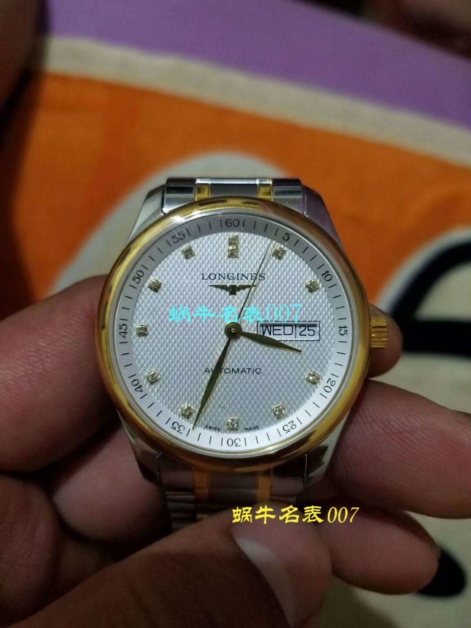 【LG一比一超A高仿手表】浪琴名匠系列L2.755.5.77.7腕表 